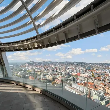 Апартаменты S Vyhladom V Centre, Downtown, Sky Park Братислава