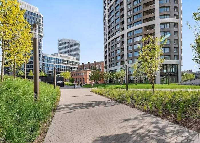 S Vyhladom V Centre, Downtown, Sky Park Appartement